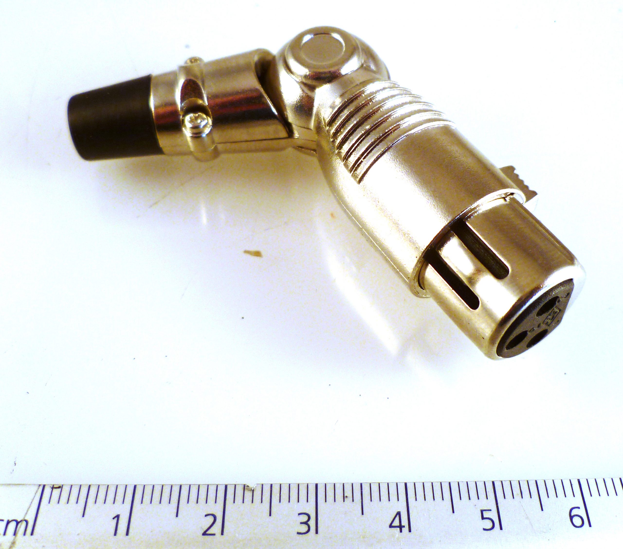 Socket XLR 3 Way Cable Mount Inline Socket 180' Swivel Action OM0712 eBay