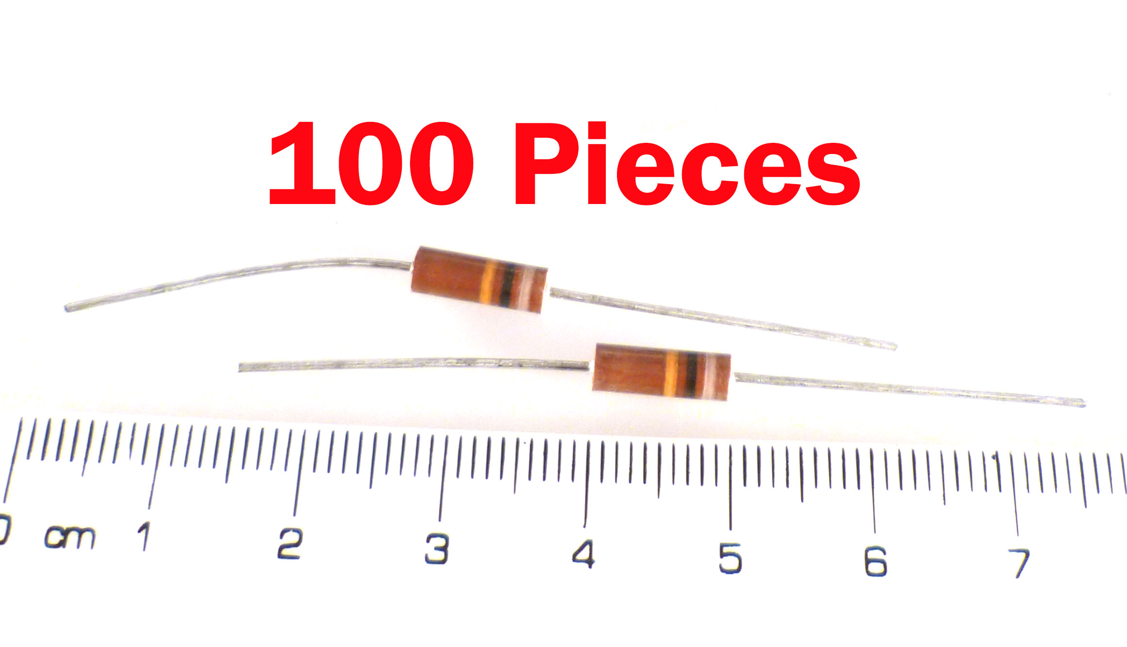 Panasonic Fixed Carbon Resistors ERC12GM 10kOhm 1/2W 100 Pieces OM0403