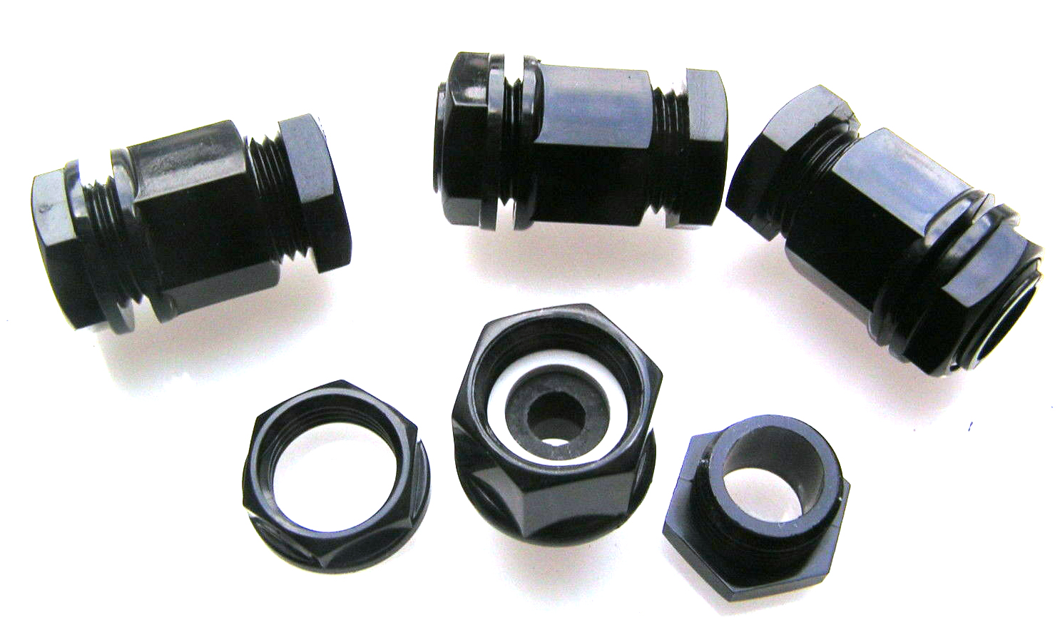 Cable Gland M16 Polyamide IP66 use with 4.5-10mm cable 4 Pieces OM1096