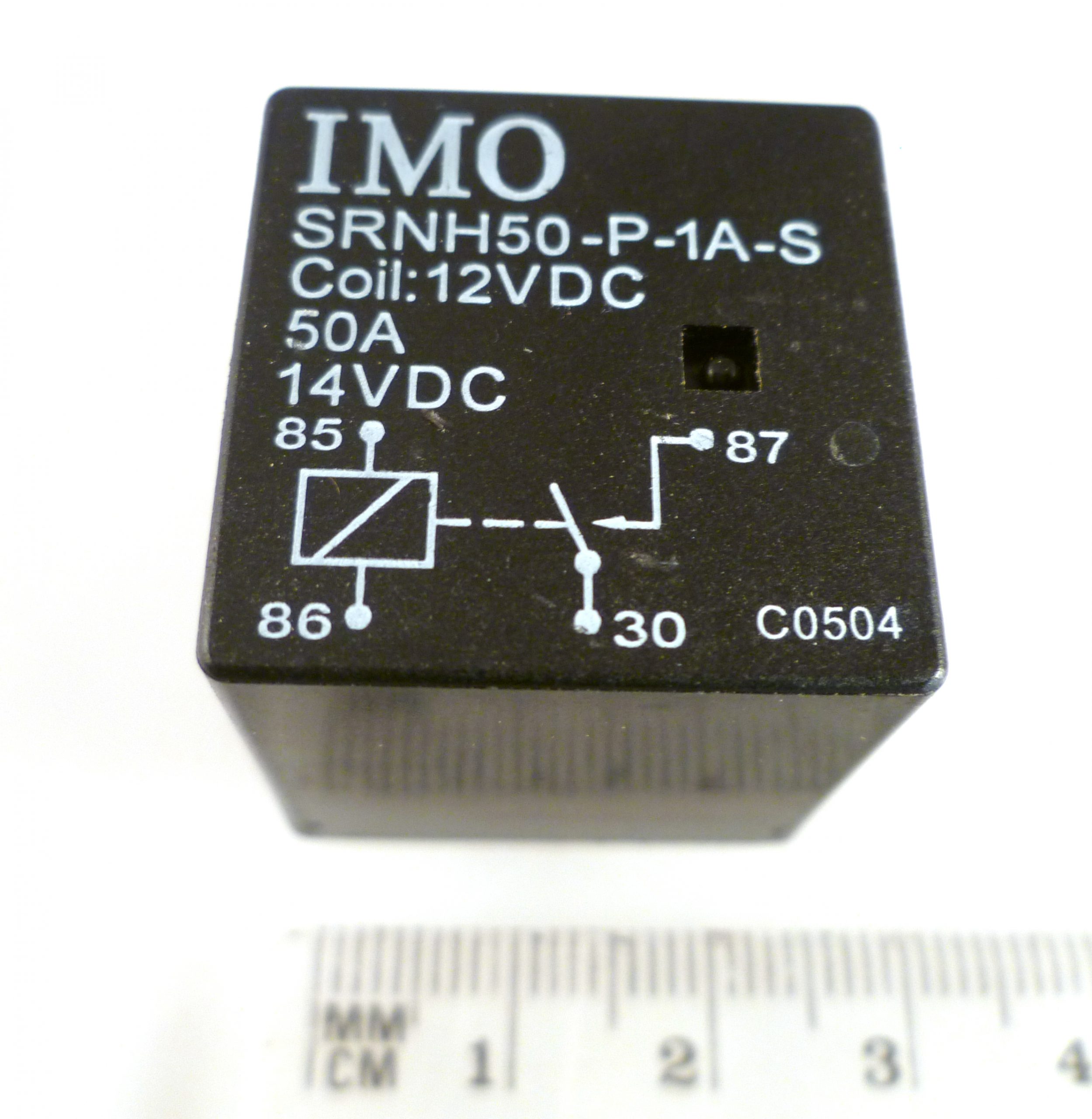 Lot De 5 Micro Relais Automobile 12 V 35 A 4 Broches SPNO