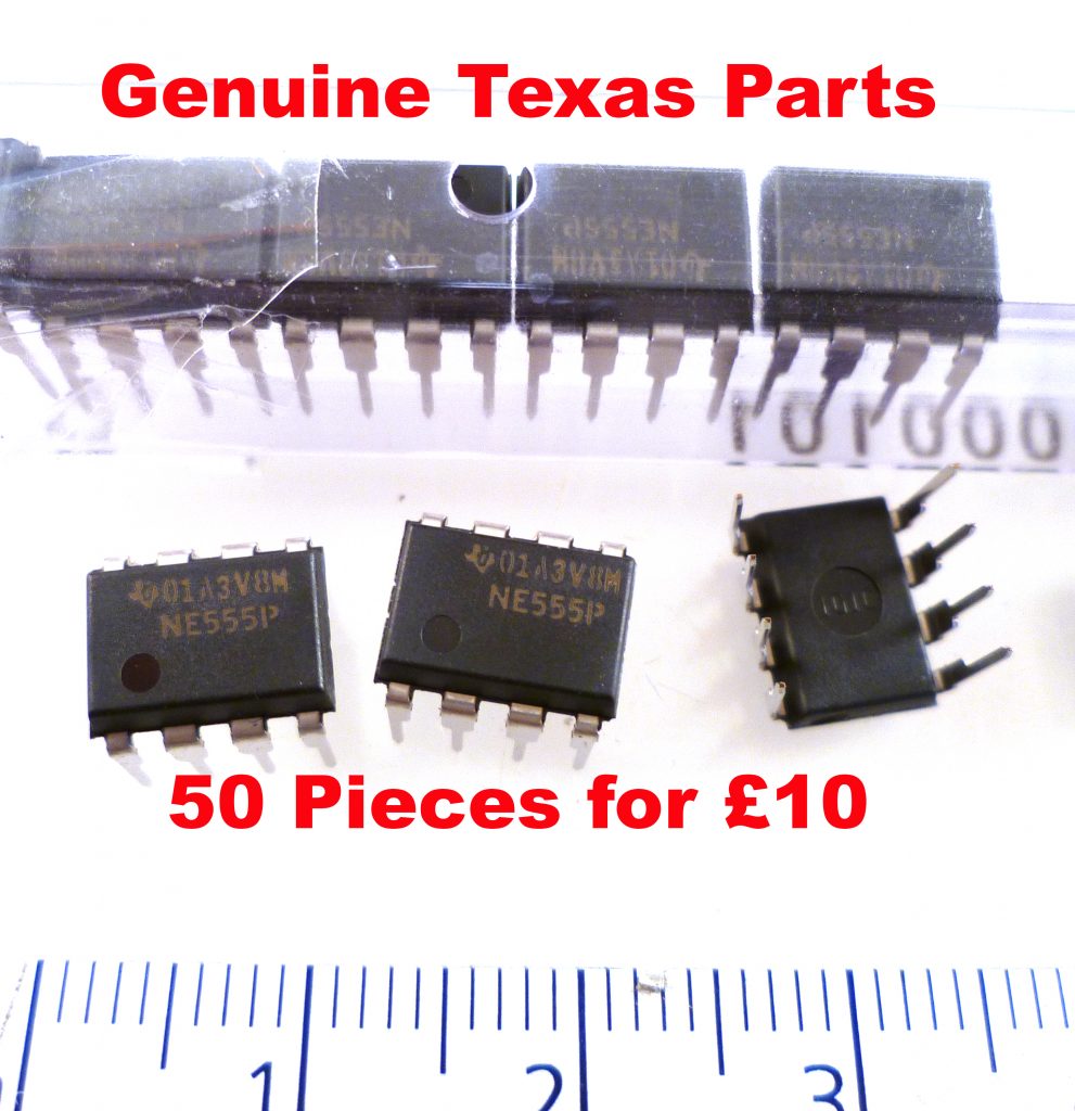 5 Timer NE555N Texas Instruments - Timer Bipolare Monouso DIP8 Per Circuiti Elettronici - Foto 8