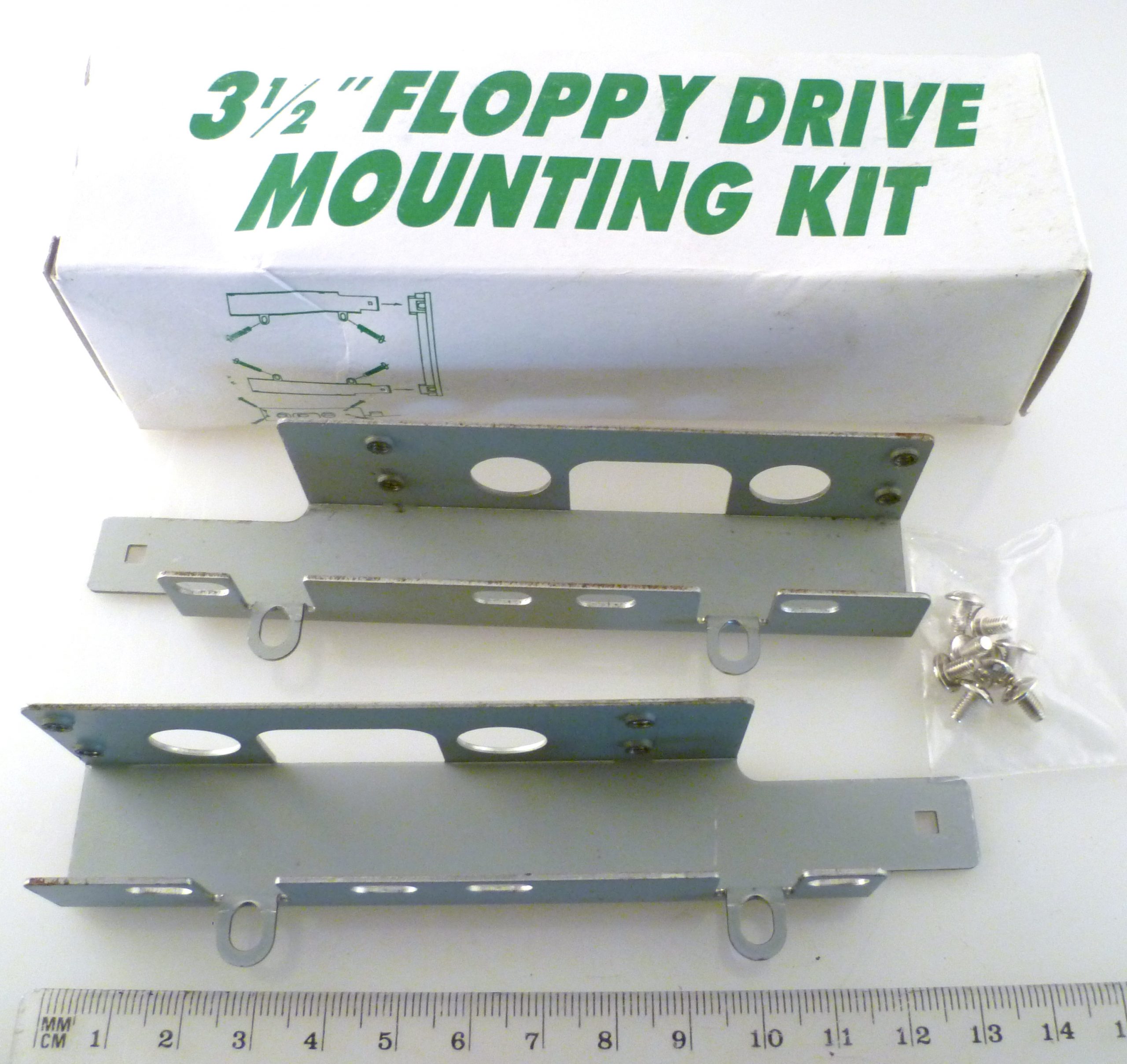 Floppy Drive 3.5 inch Mounting Kit Mild Steel MBF025