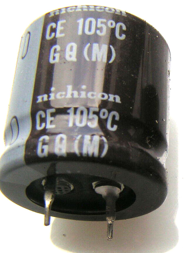 Nichicon GQ Electrolytic Capacitor 80V 1200uf 105'C (M) OL0522 