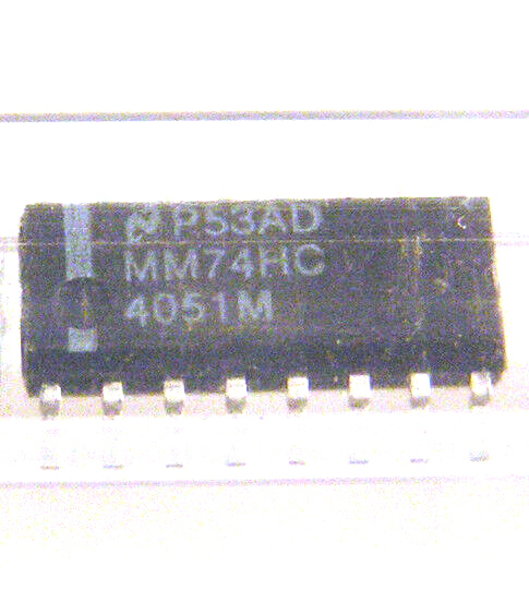 National Semi MM74HC4051M Analog Multiplexer Switch SOIC-16 OM124J3 ...