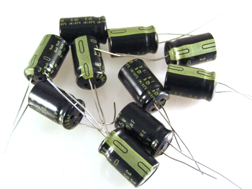 Nippon Chemicon SMC Series 35v 330uf Electrolytic Capacitor 10 Pieces OL0556
