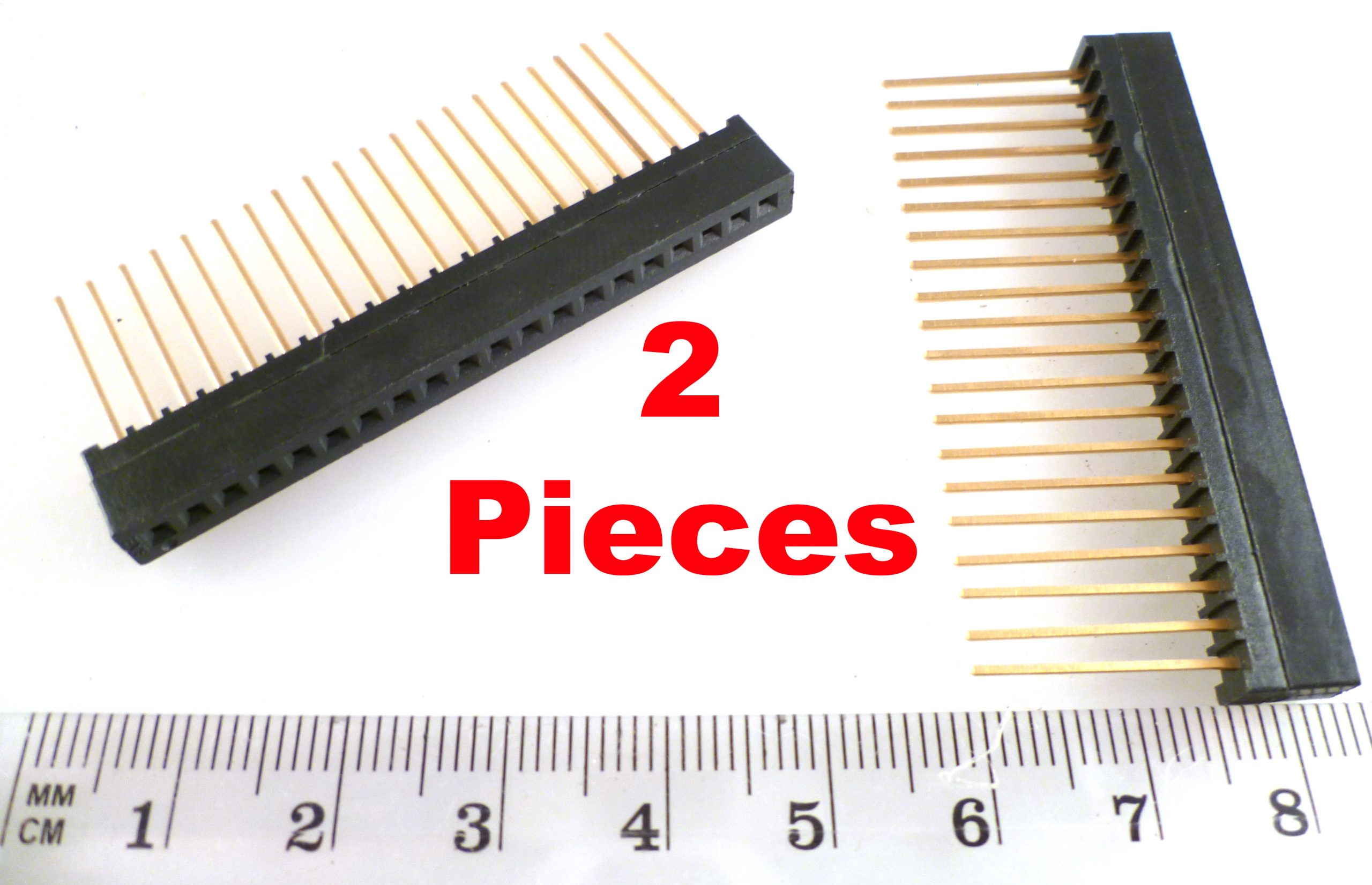 SAE CSA 230020BC SIL 20 Pin Wire Wrap Socket 0.1 inch Pitch 2 Pieces