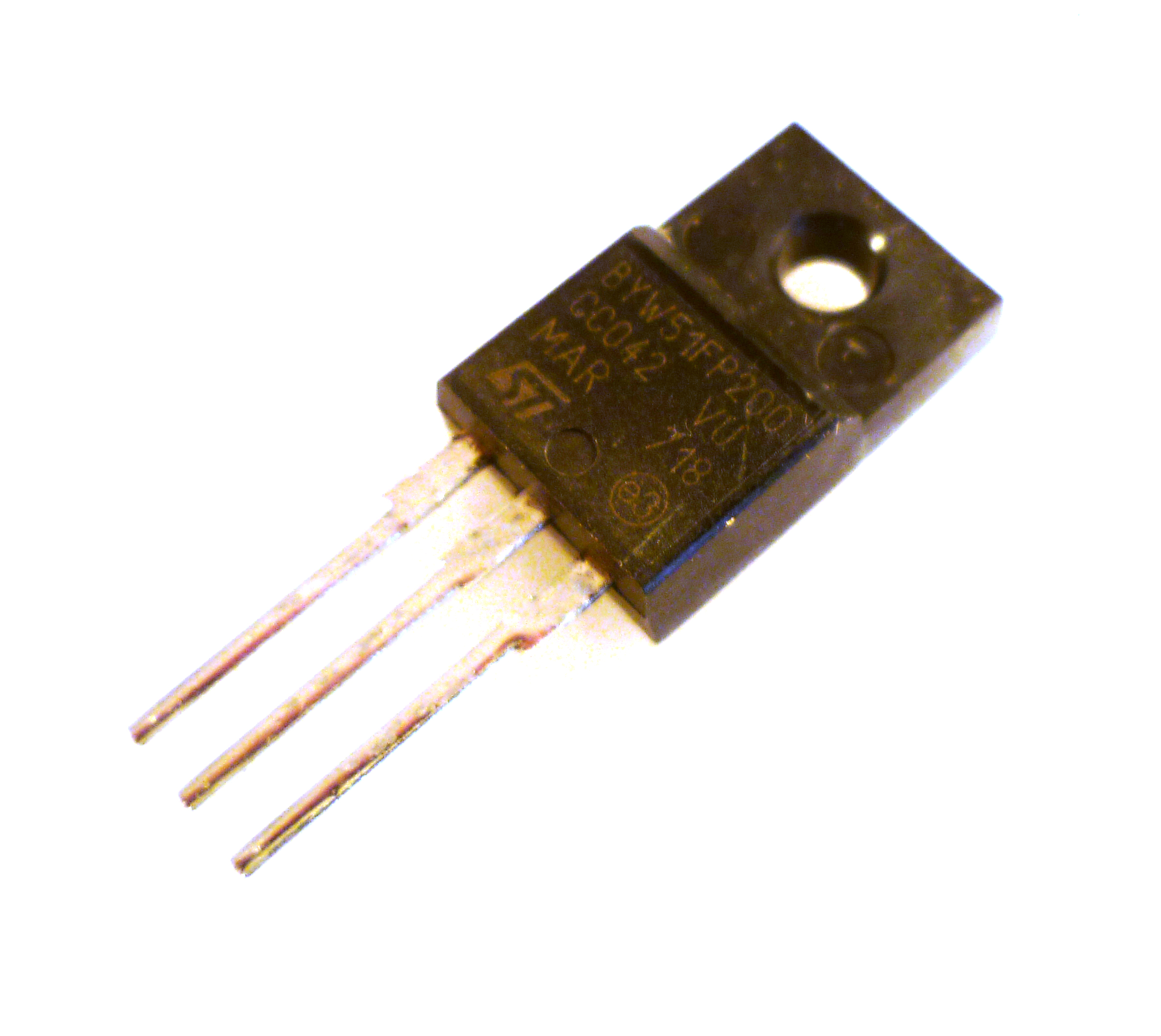 ST Microelectronics BYW51FP-200 Hi Efficiency Fast Recovery Rectifier OMW1026