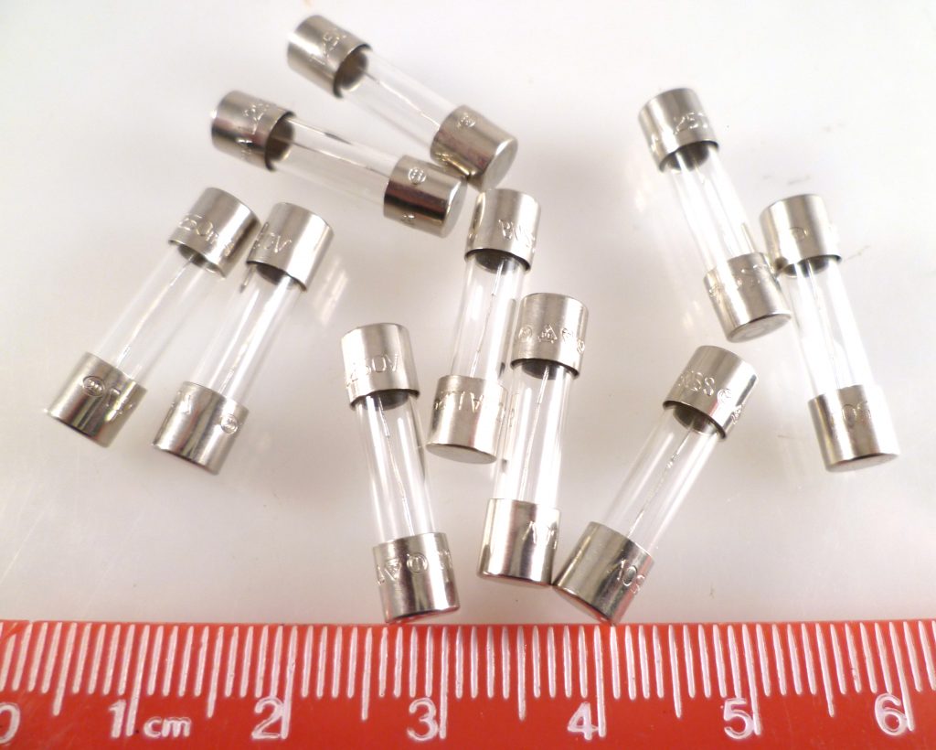 Bussmann ST523125 250mA Glass Fuse 5x20mm Anti Surge T 10 Pieces