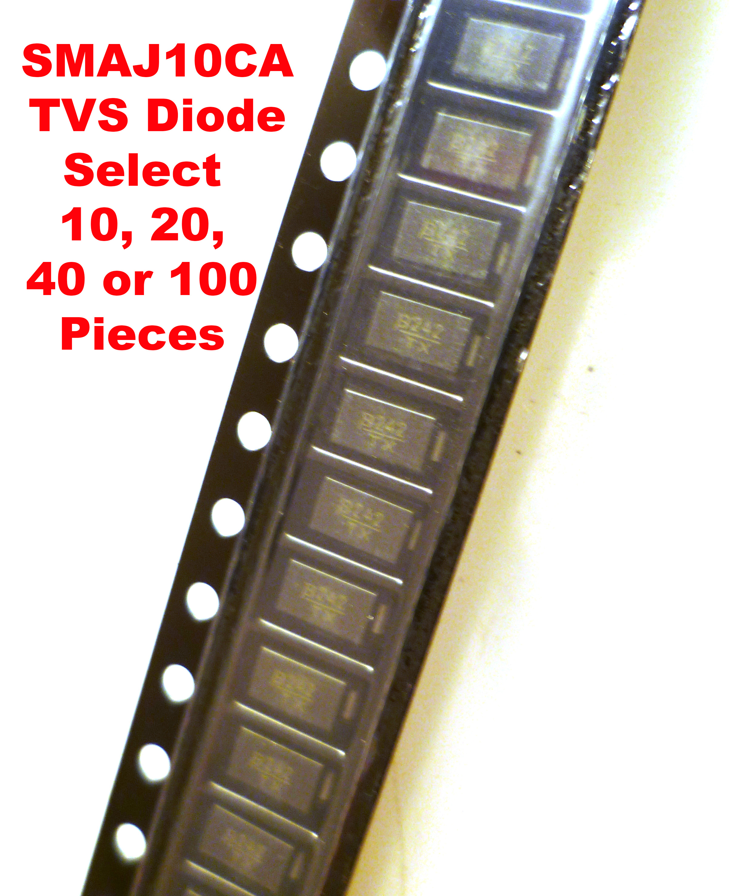 10 pieces TVS Diodes Transient Voltage Suppressors 1500W 91V Bidirect