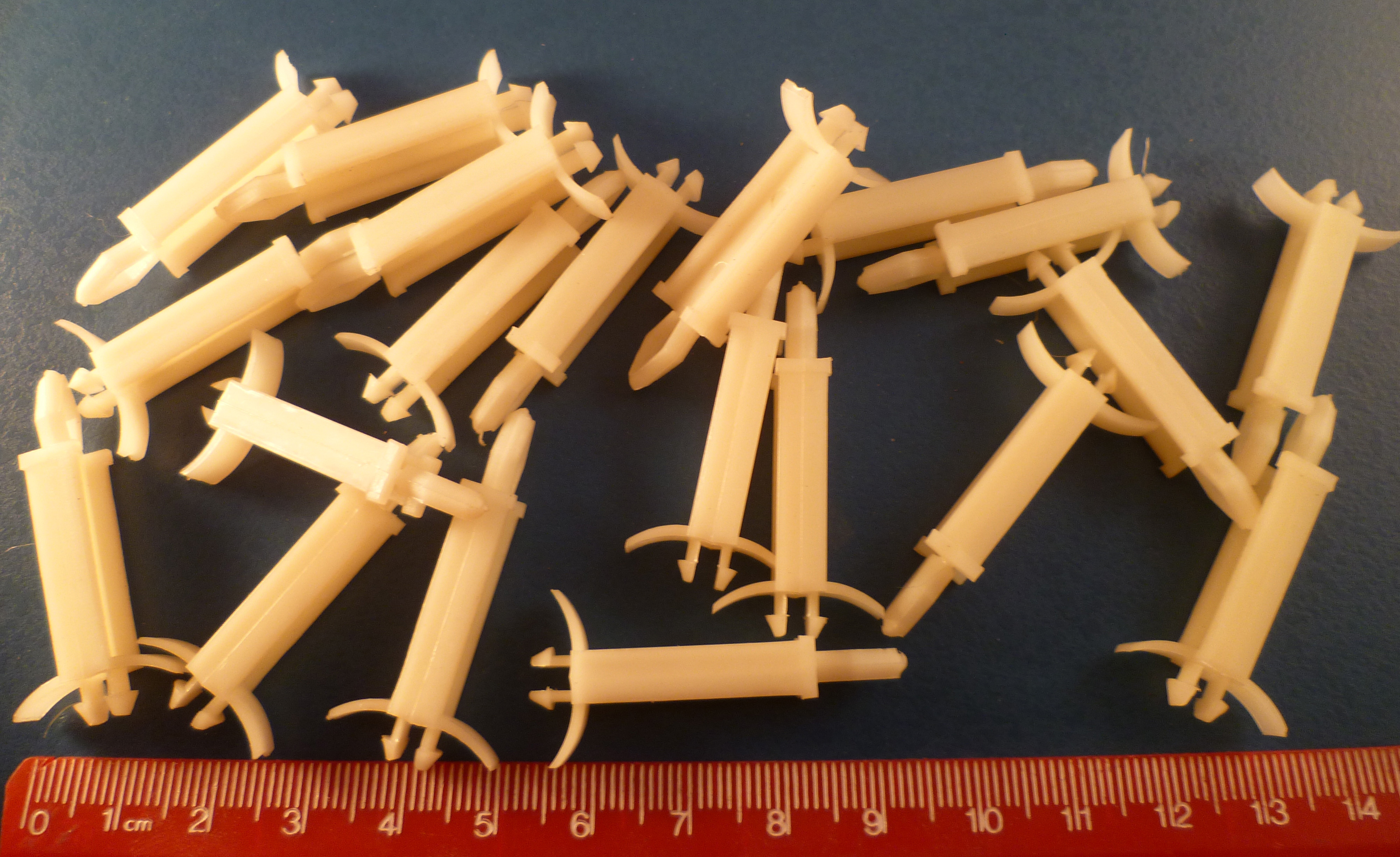 23mm High Nylon Locking PCB Support Pillar 20 Pieces MBE004D Rich