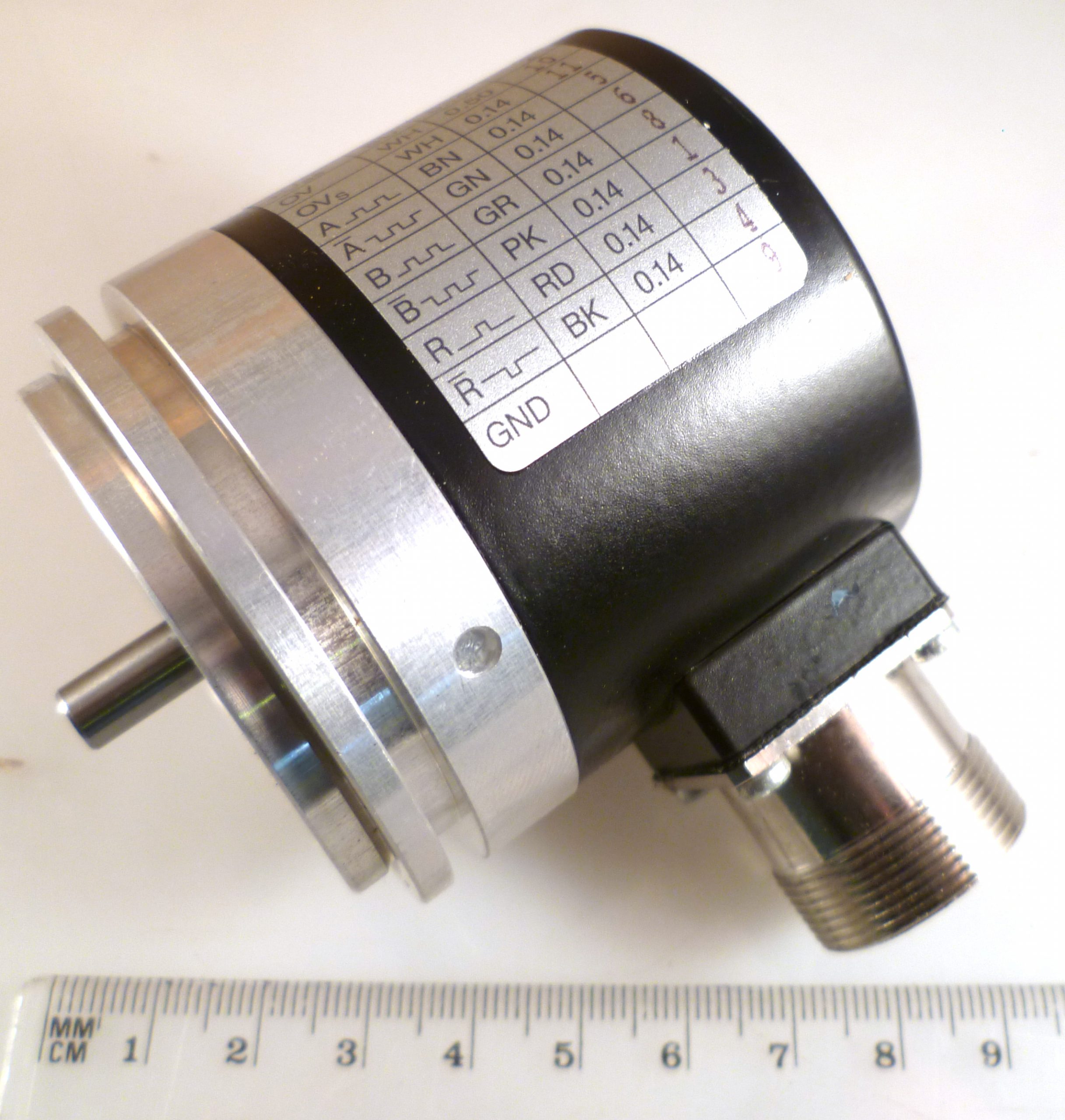 Balluff BDG 6360-2-05-W156-0100-65 Incremental Encoder EB6B3-6A