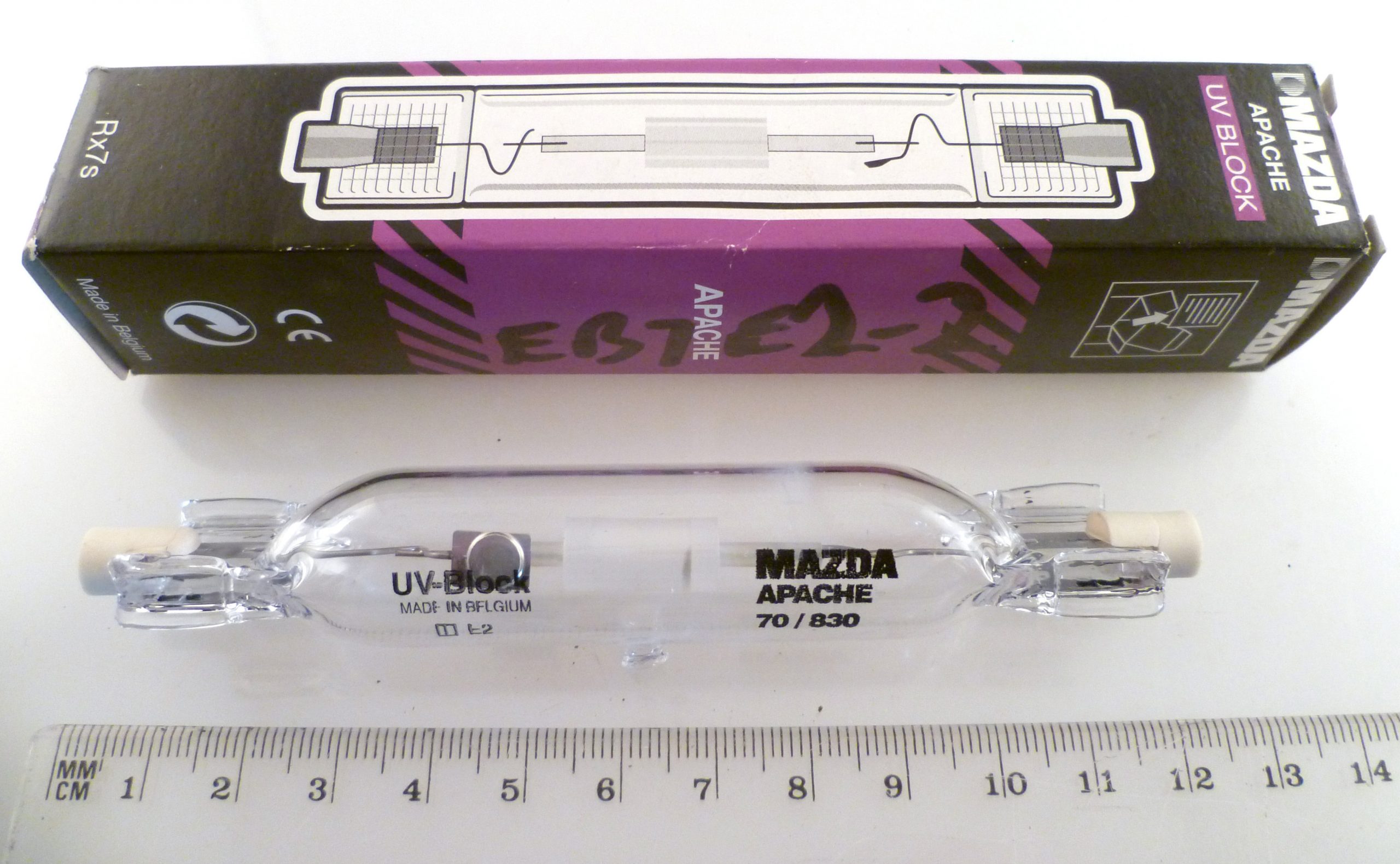 Mazda Apache Rx7s 70/830 3000K 70W Warm White Bulb EB7E2-2A