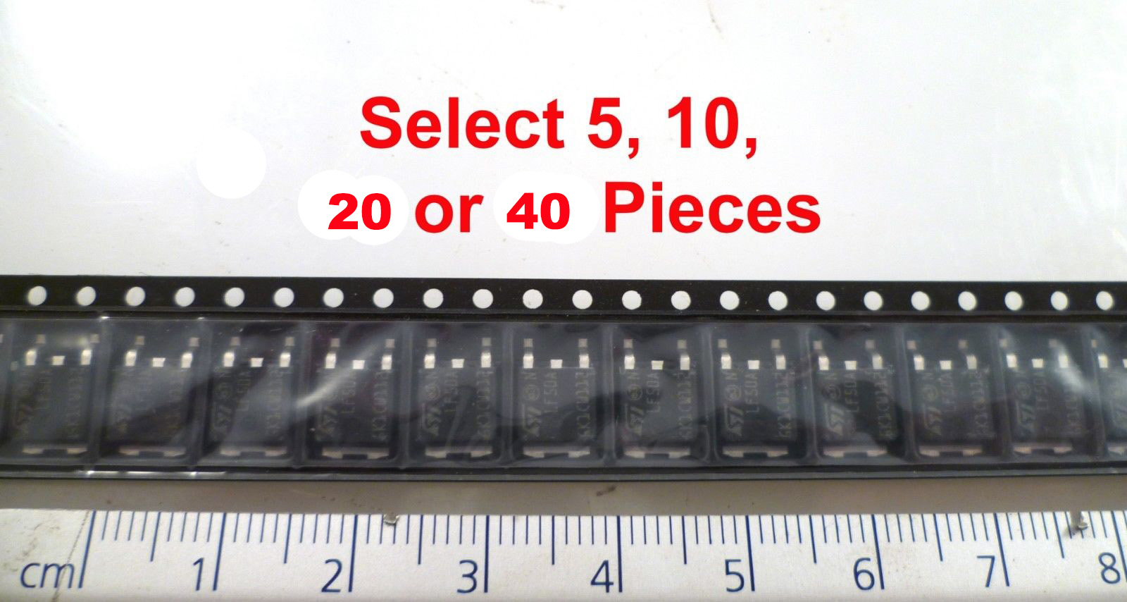 ST Microelectronics LF50ABDT-TR Very Low Drop Voltage Regulator DPAK ...