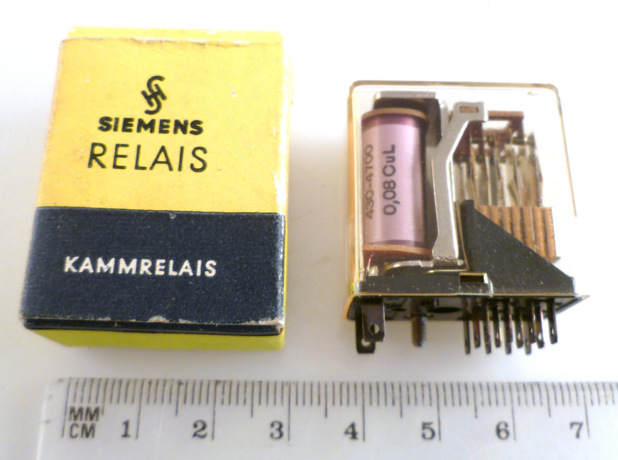 Siemens Relay Tris.154d TBv. 65420/93e 4PCO OM0343A Rich Electronics