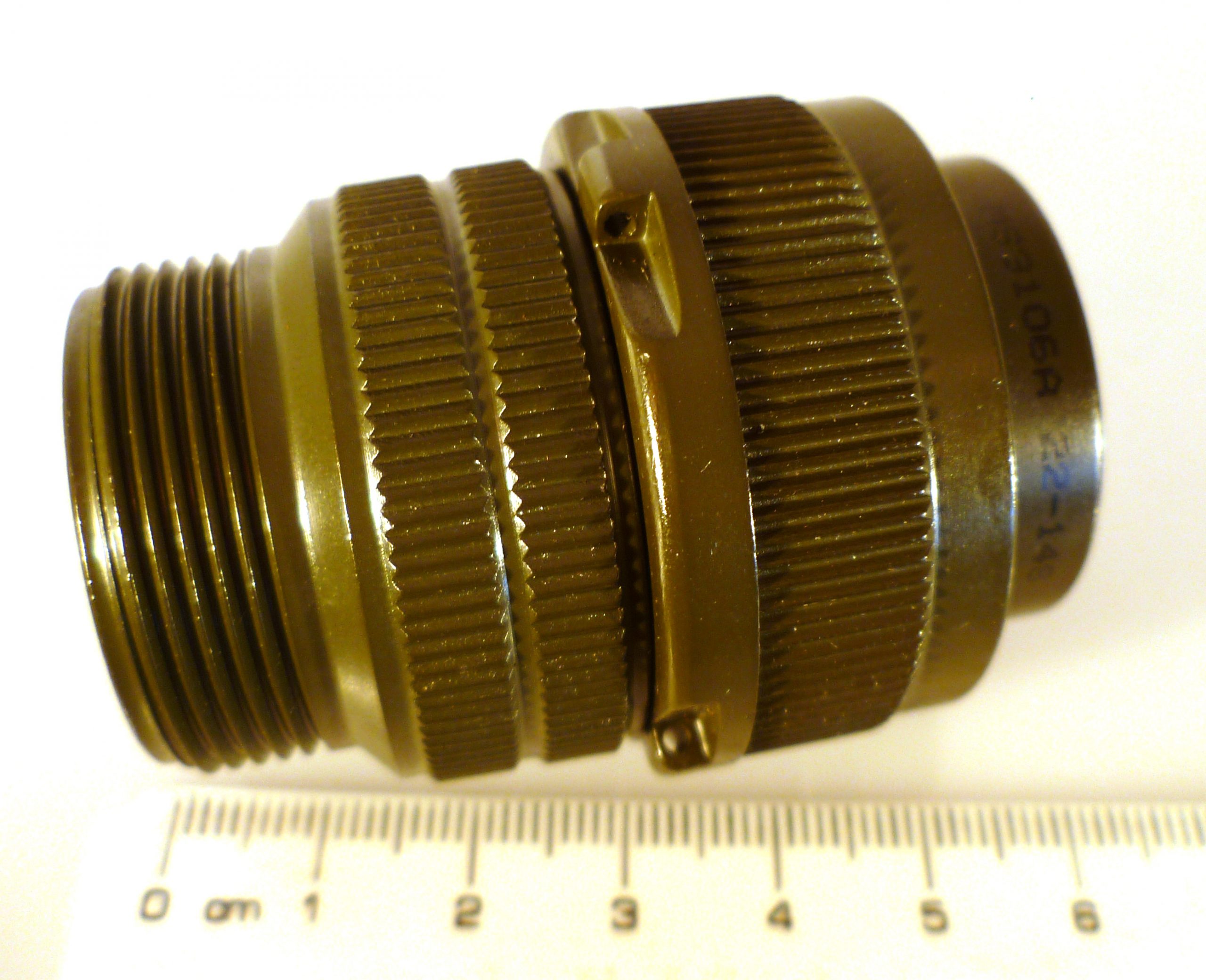Amphenol MS3106A22-14S Milspec Circular Socket 19 Pin OM0734Z17