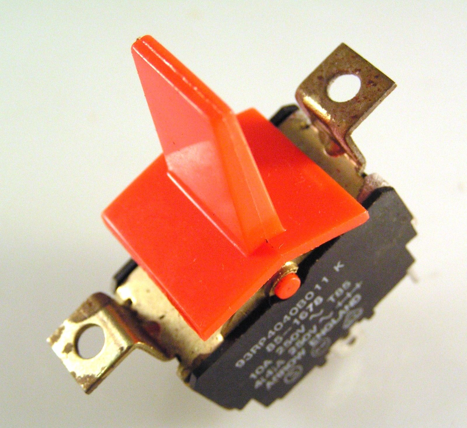 Arrow 93RP4040B011K T85 Paddle Panel Switch DPST 10A 250V OM0293B