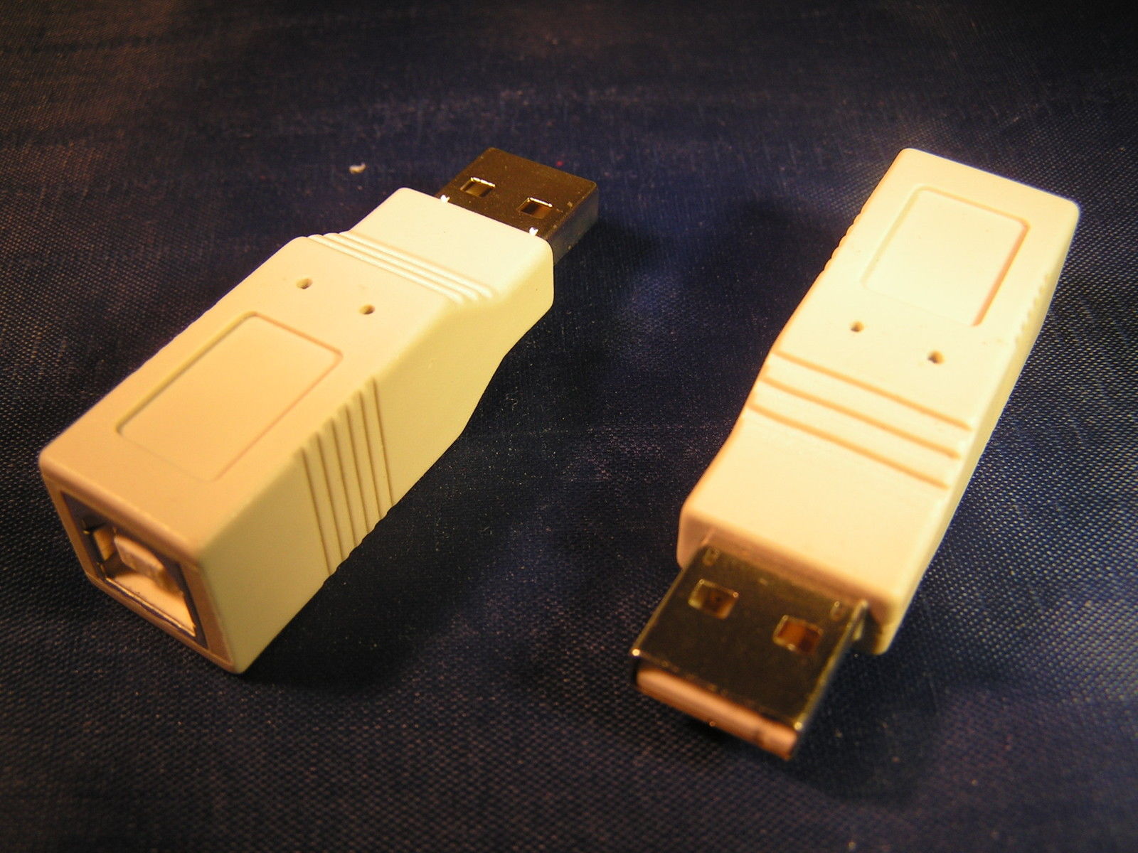 USB B TO A Adapter Type B Female To Type A Male 2 pieces OM0789 Rich