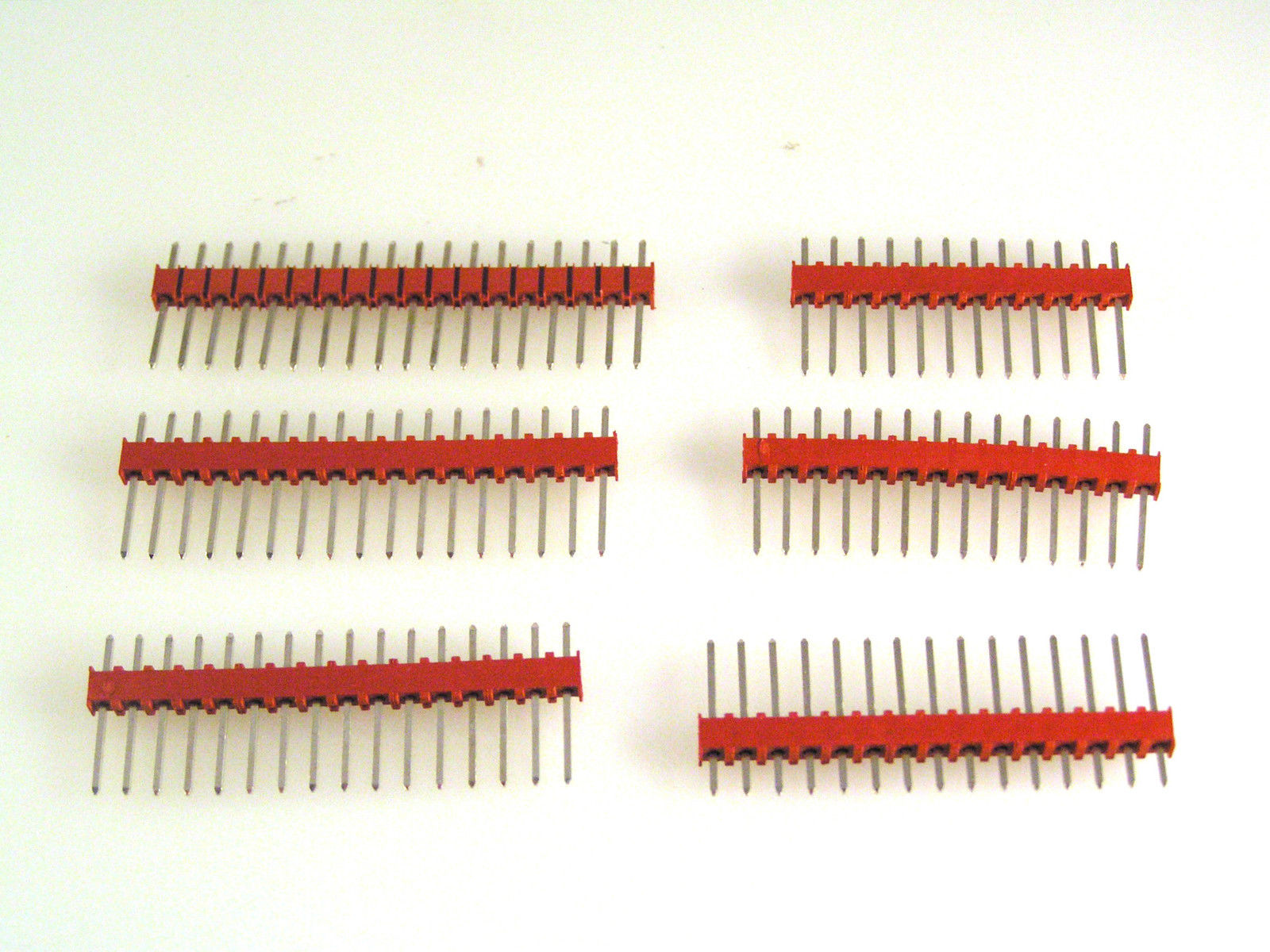PCB SIL Pin Header 0.1 inch Pitch Vertical Range 12-18 Way 5 Pieces EB7