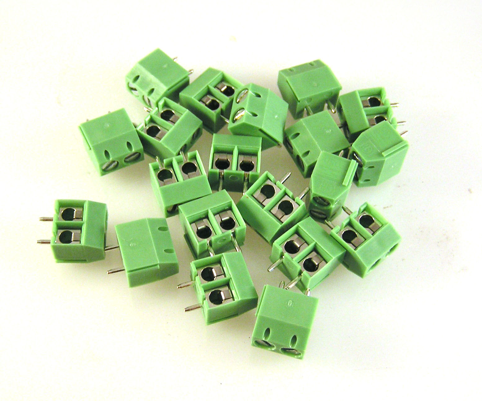 IMO 20.501M/2-SH Terminal Block PCB 2 Way Clip Fit 5mm Pitch 20 Pieces OM0958