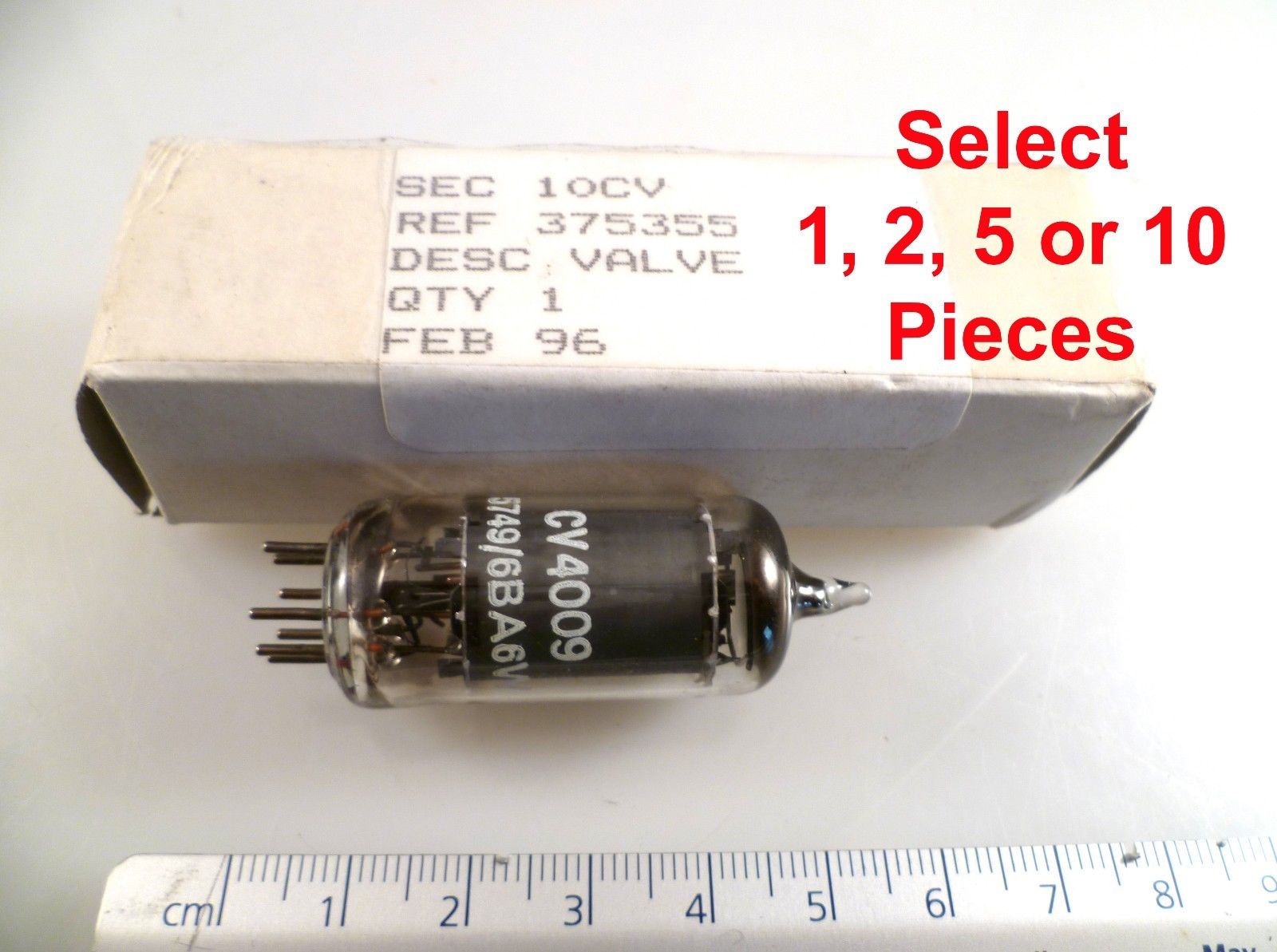 Military/Nato Electronic Valve CV4009 or 6BA6W with NSN no. MBL5-16