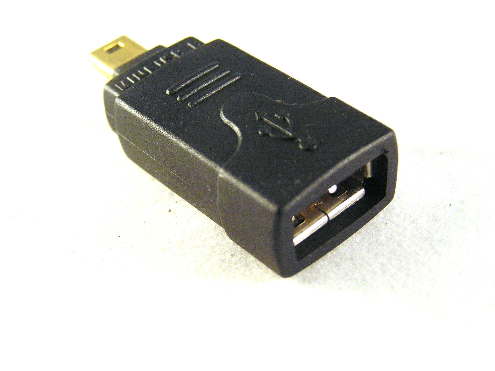 Pro Series USB 2.0-A Type Socket to Mini USB B Plug Adapter -Gold ...