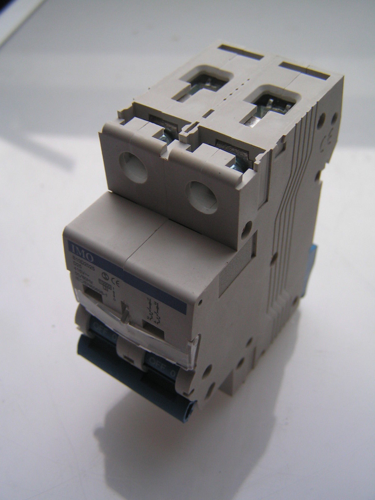 IMO B10D2063 Mini Circuit Breaker MCB 10kA 2 Pole D Curve 63 Amp I211E