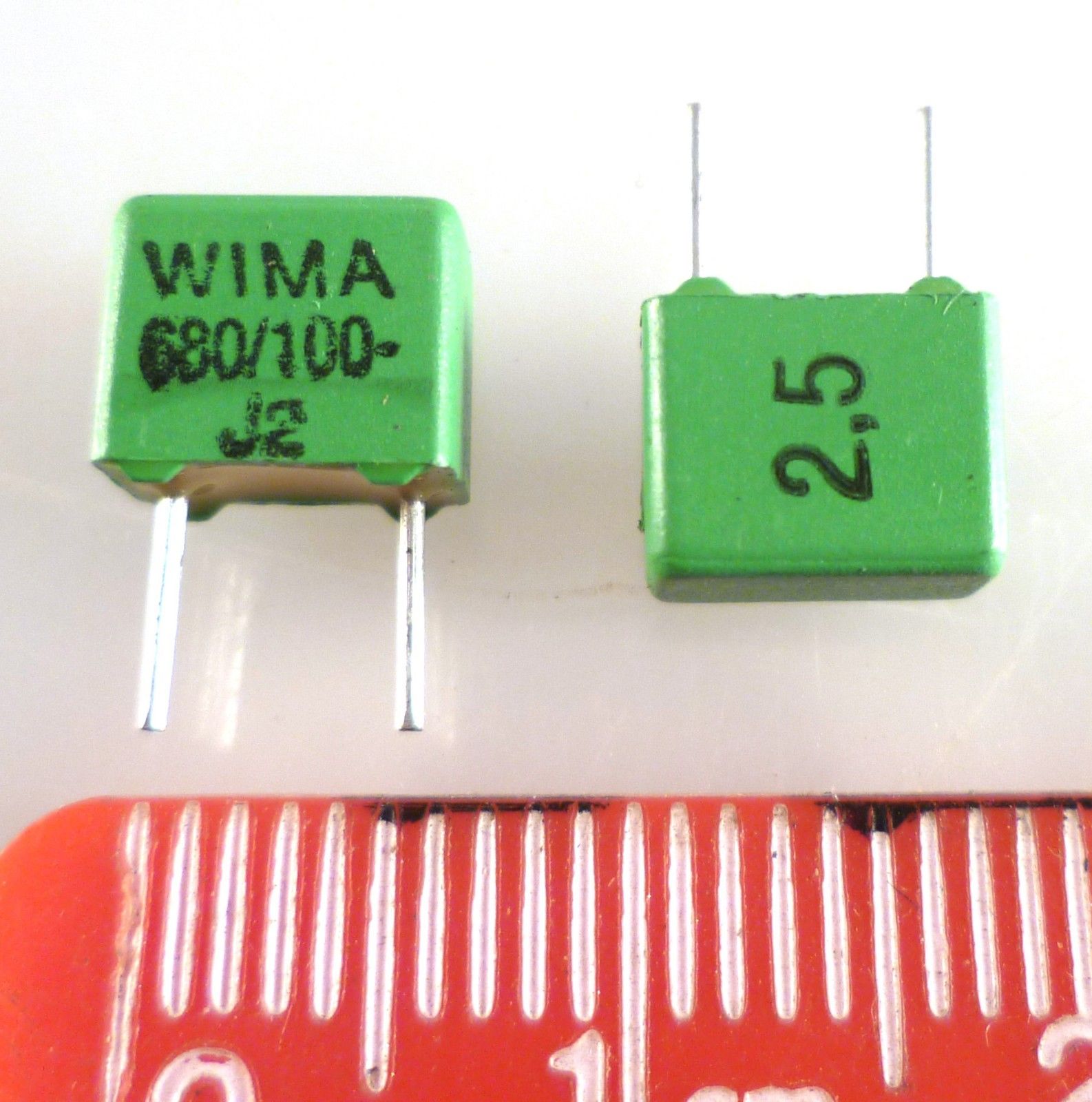 Wima Polyester Film Audio Capacitor 680pF 100V NSN 10C 5910 99 7854057
