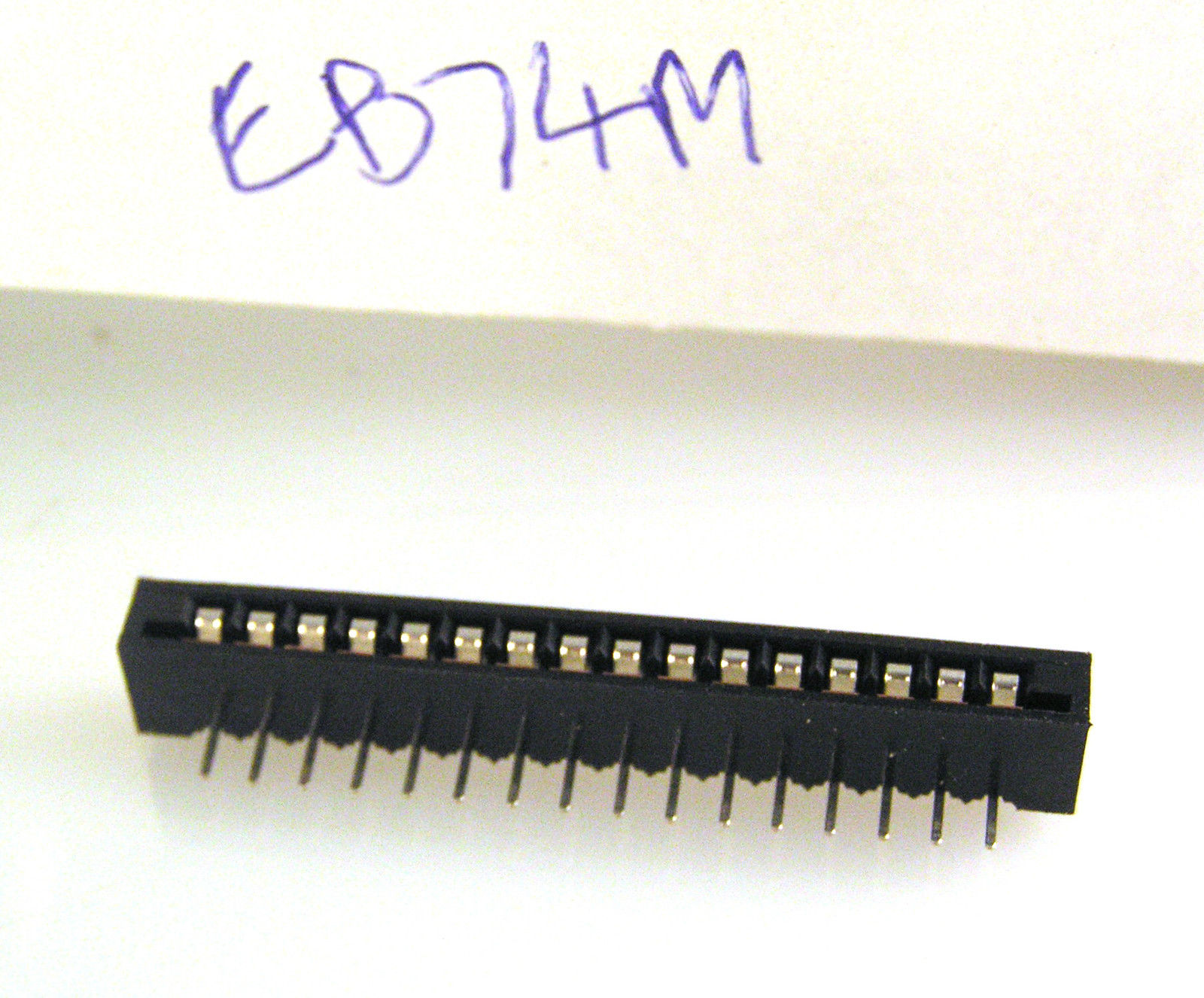 PCB Mount Card Edge Connector Sockets 0.1inch Range 3 to18 Way 5 Pieces