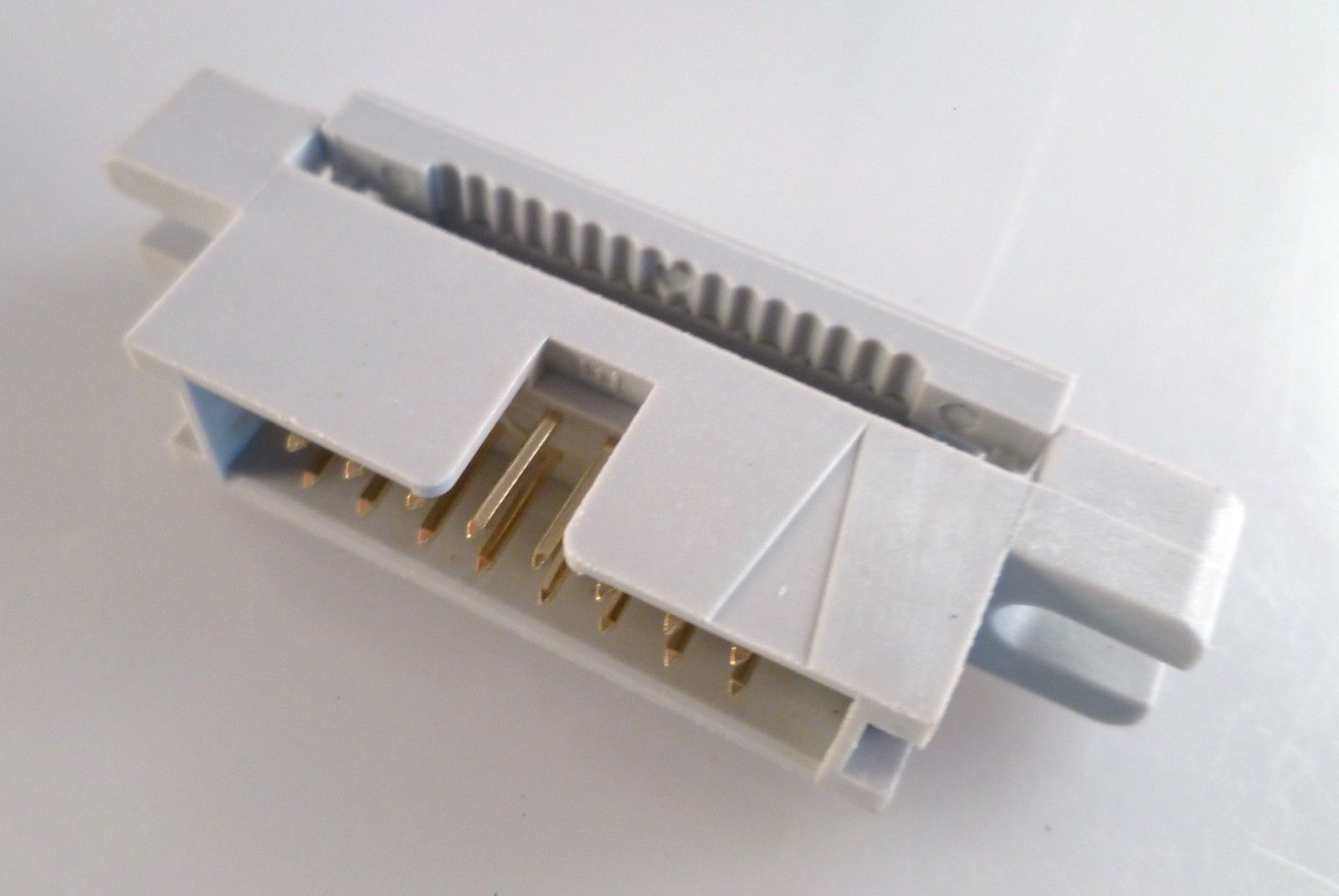 16 Way Boxed Header Plug IDC Ribbon Cable Mount MBK0-01