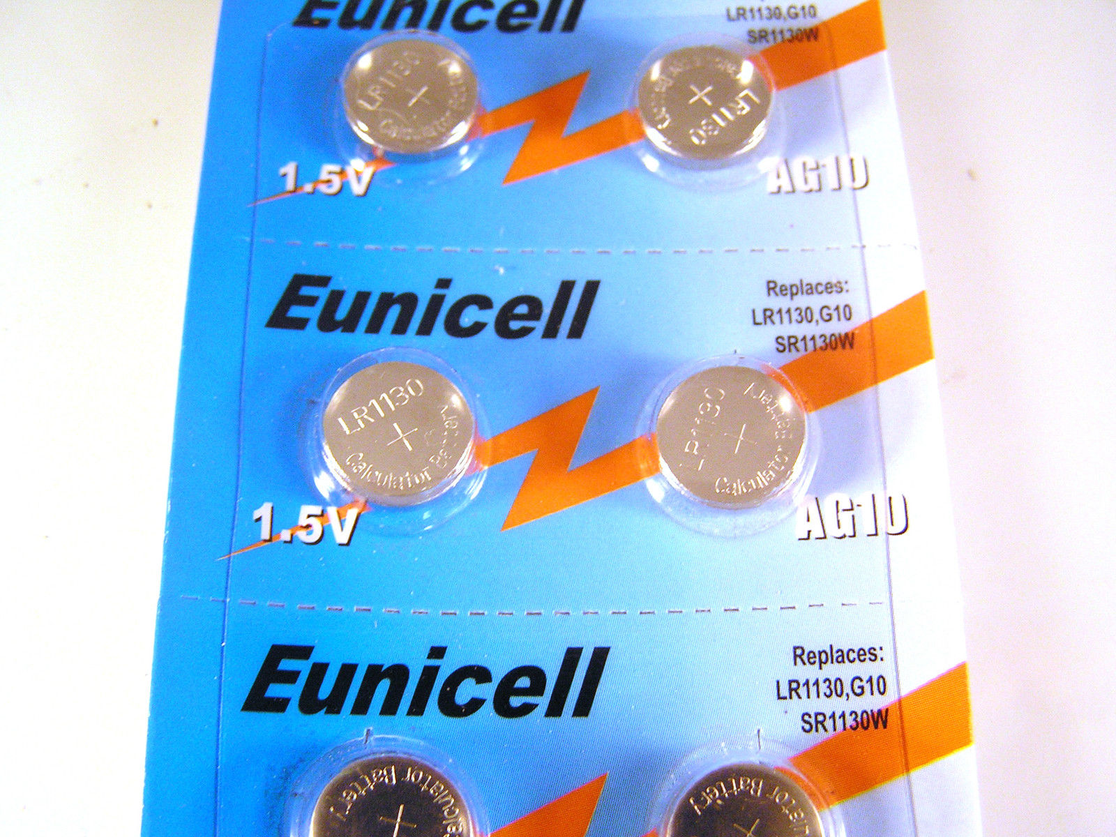 5 Stück CR2330 3V Lithium Batterien Auf Blistercard – Frisch Vom Hersteller Eunicell