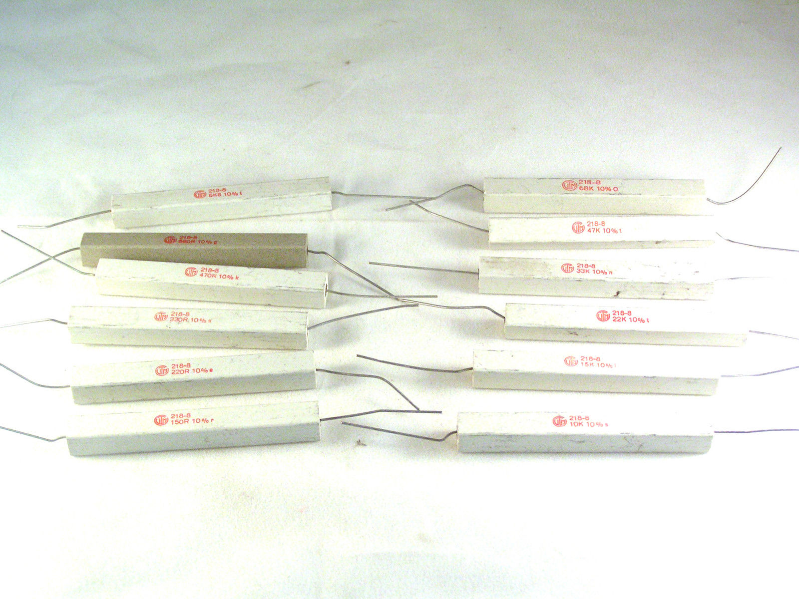Vitrohm Ceramic Wirewound Resistors 17 Watt 2188 10 150R to 68K 1