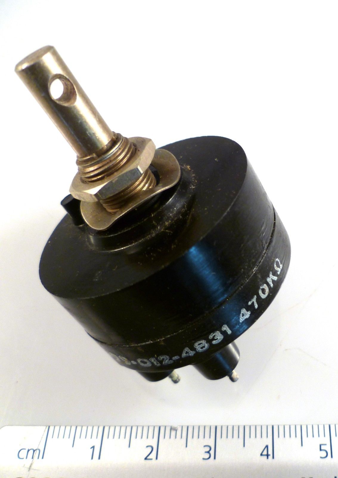Morganite 470K Ohm Vintage Potentiometer 3 Terminal Panel Mount MBL4-99 ...